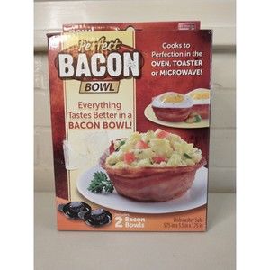 Bacon Bowl As Seen On TV 2 Dishwasher Safe Bowls Everything Taste Better